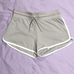 Alphalete Curve Shorts Light Grey NWOT S